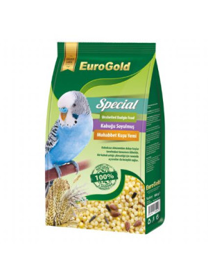 EUROGOLD SPECİAL KABUKSUZ MUHABBET KUŞ YEMİ 500 GR -12'Lİ .6